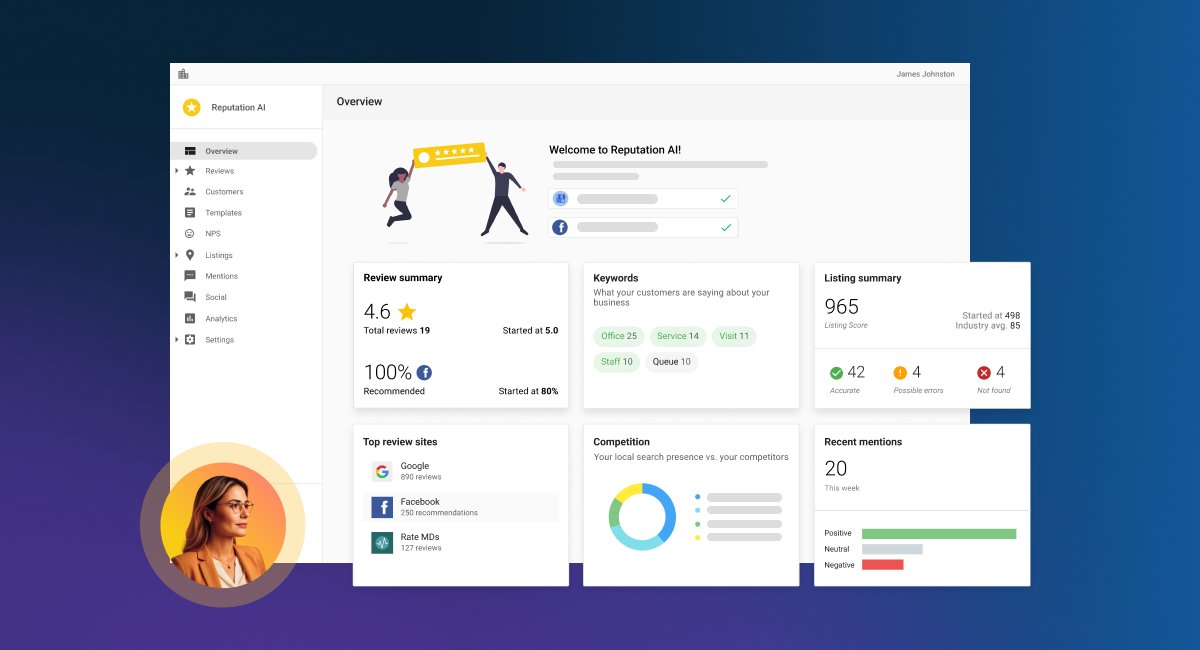 Reputation Management product screenshot